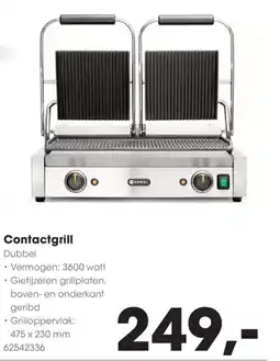 HANOS Contactgrill aanbieding