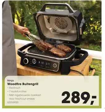 HANOS Ninja Woodfire Buitengrill aanbieding