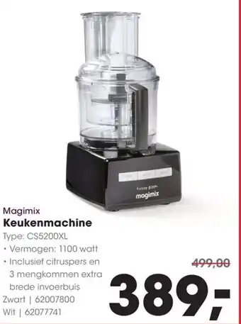 HANOS Keukenmachine aanbieding