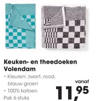 HANOS Keuken en theedoeken Volendam aanbieding