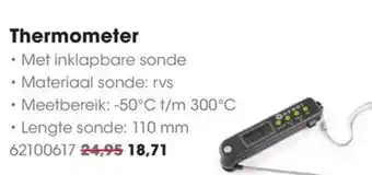 HANOS Thermometer aanbieding