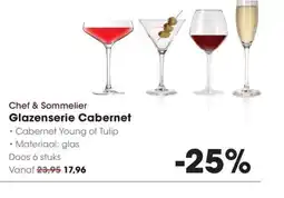 HANOS Glazenserie Cabernet aanbieding