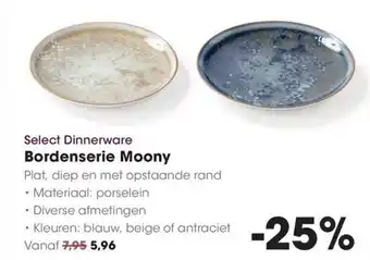 HANOS Bordenserie Moony aanbieding