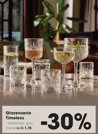 HANOS Glazenserie Timeless aanbieding