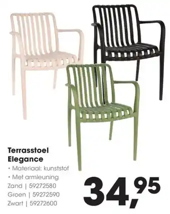 HANOS Terrasstoel Elegance aanbieding