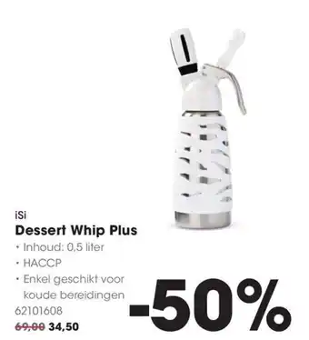 HANOS Dessert Whip Plus aanbieding