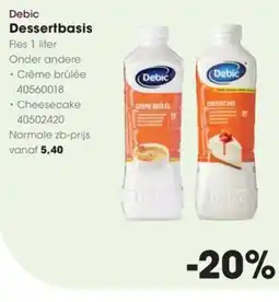 HANOS Dessertbasis aanbieding