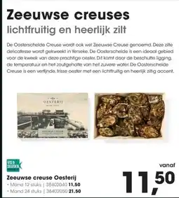 HANOS Zeeuwse creuse Oesterij aanbieding