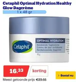 Bol.com Cetaphil Optimal Hydration Healthy Glow Dagcrème aanbieding