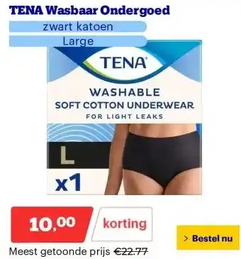 Bol.com TENA Wasbaar Ondergoed aanbieding