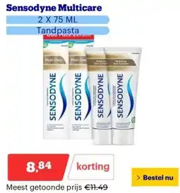 Bol.com Sensodyne Multicare aanbieding