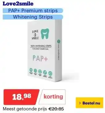 Bol.com Love2smile aanbieding