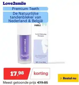 Bol.com Love2smile aanbieding