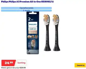 Bol.com Philips Philips A3 Premium All-in-One HX9092/11 aanbieding