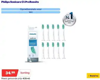 Bol.com Philips Sonicare C1 ProResults aanbieding