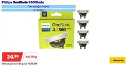 Bol.com Philips OneBlade 360 Blade aanbieding