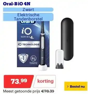 Bol.com Oral-B iO 4N aanbieding