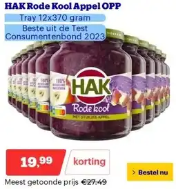 Bol.com HAK Rode Kool Appel OPP aanbieding