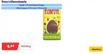 Bol.com Tony's Chocolonely aanbieding