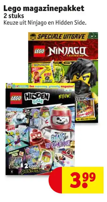 Kruidvat LEGO Magazinepakket 2st aanbieding