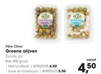 HANOS Groene olijven aanbieding