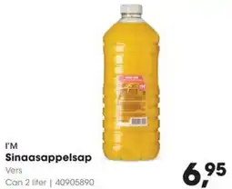 HANOS Sinaasappelsap aanbieding