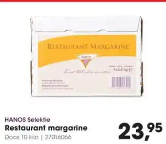 HANOS Restaurant margarine aanbieding