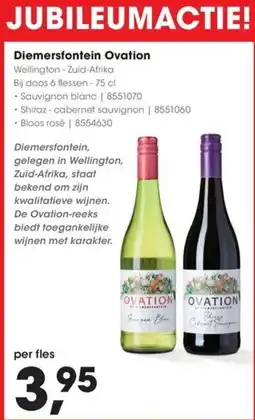 HANOS Diemersfontein Ovation aanbieding