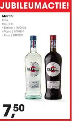 HANOS Martini aanbieding