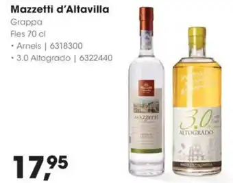 HANOS Mazzetti d'Altavilla aanbieding