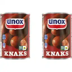 Albert Heijn Unox Knaks 2-pack aanbieding