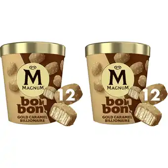 Albert Heijn Magnum Bonbon gold caramel billionaire 2-pack aanbieding