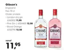 HANOS Gibson's aanbieding