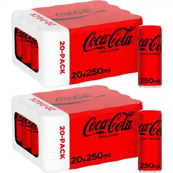 Albert Heijn Coca-Cola Zero Sugar 40-pack aanbieding