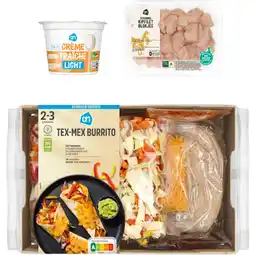 Albert Heijn AH Gesneden Tex Mex Burrito's Verspakket aanbieding