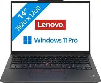 Coolblue Lenovo ThinkPad E14 Gen 6 (Intel) 21M7002JMH QWERTY aanbieding