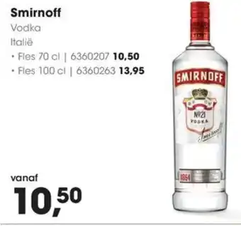 HANOS Smirnoff aanbieding