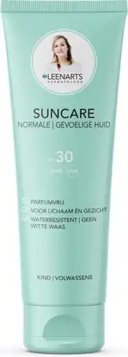 De Online Drogist Drs Leenarts Sun Care SPF30 Normale Gevoelige Huid Parfumvrij aanbieding