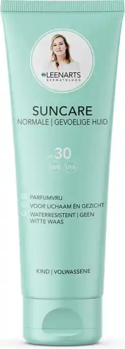 De Online Drogist Drs Leenarts Sun Care SPF30 Normale Gevoelige Huid Parfumvrij aanbieding