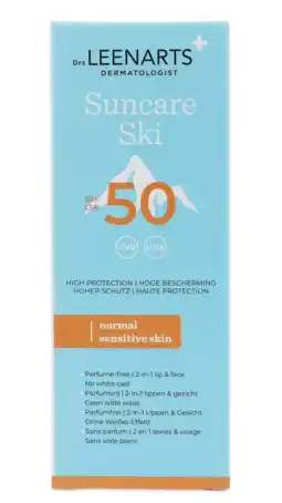 De Online Drogist Drs Leenarts Suncare Ski SPF50 Normal Sensitive Skin aanbieding