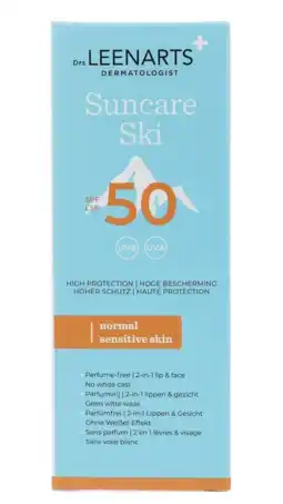 De Online Drogist Drs Leenarts Suncare Ski SPF50 Normal Sensitive Skin aanbieding