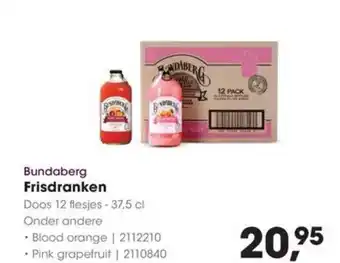 HANOS Frisdranken aanbieding