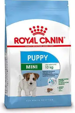 Intratuin Royal Canin hondenvoer Mini puppy 8 kg aanbieding