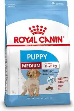 Intratuin Royal Canin hondenvoer Medium puppy 15 kg aanbieding