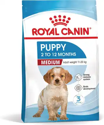 Intratuin Royal Canin hondenvoer Medium puppy 15 kg aanbieding