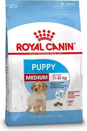 Intratuin Royal Canin hondenvoer Medium puppy 15 kg aanbieding