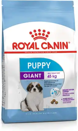 Intratuin Royal Canin hondenvoer Giant puppy 15 kg aanbieding