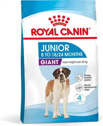 Intratuin Royal Canin hondenvoer Giant Junior 15 kg aanbieding