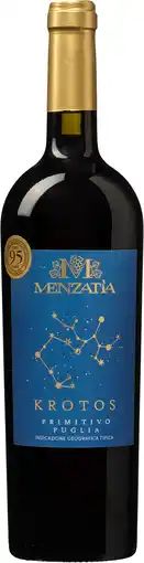 De Wijnbeurs Menzatia Krotos Primitivo Puglia aanbieding