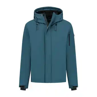 ANWB Travelin' Esben Heren softshell jas Donker Blauw aanbieding